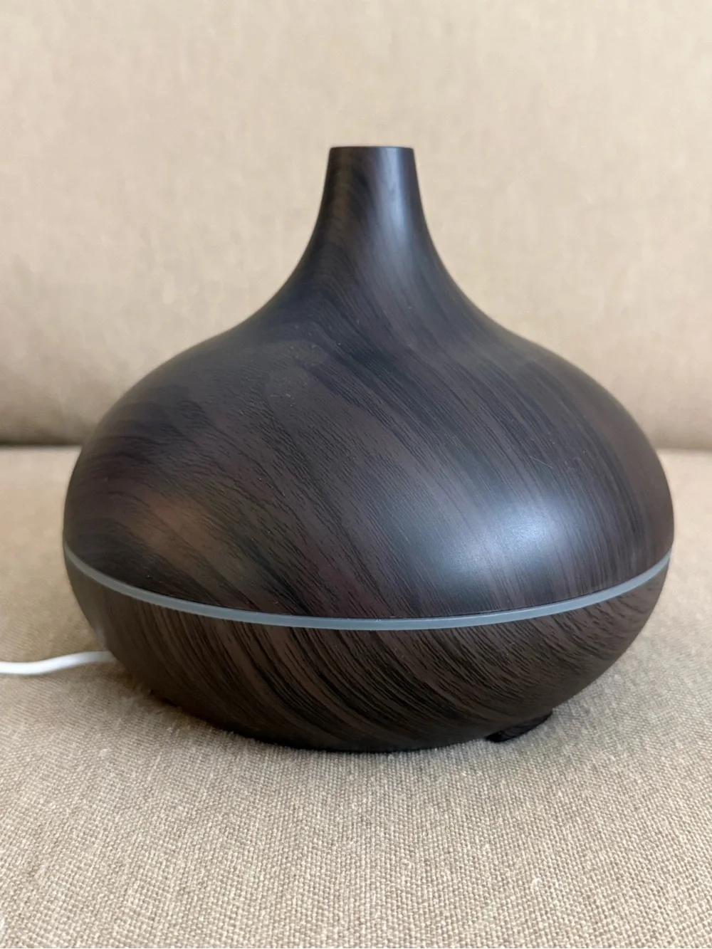 Dark Wood Grain Ultrasonic Aroma Diffuser